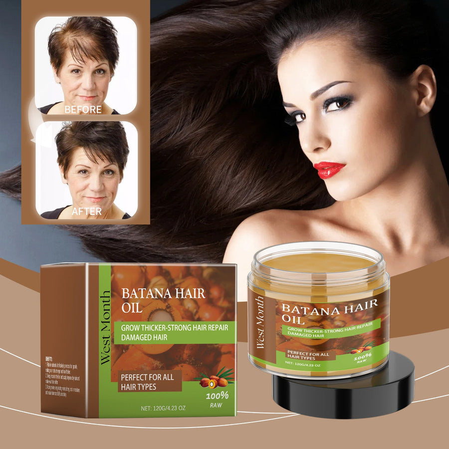Batana Hair Oil for Softer, Smoother Dry Hair Care