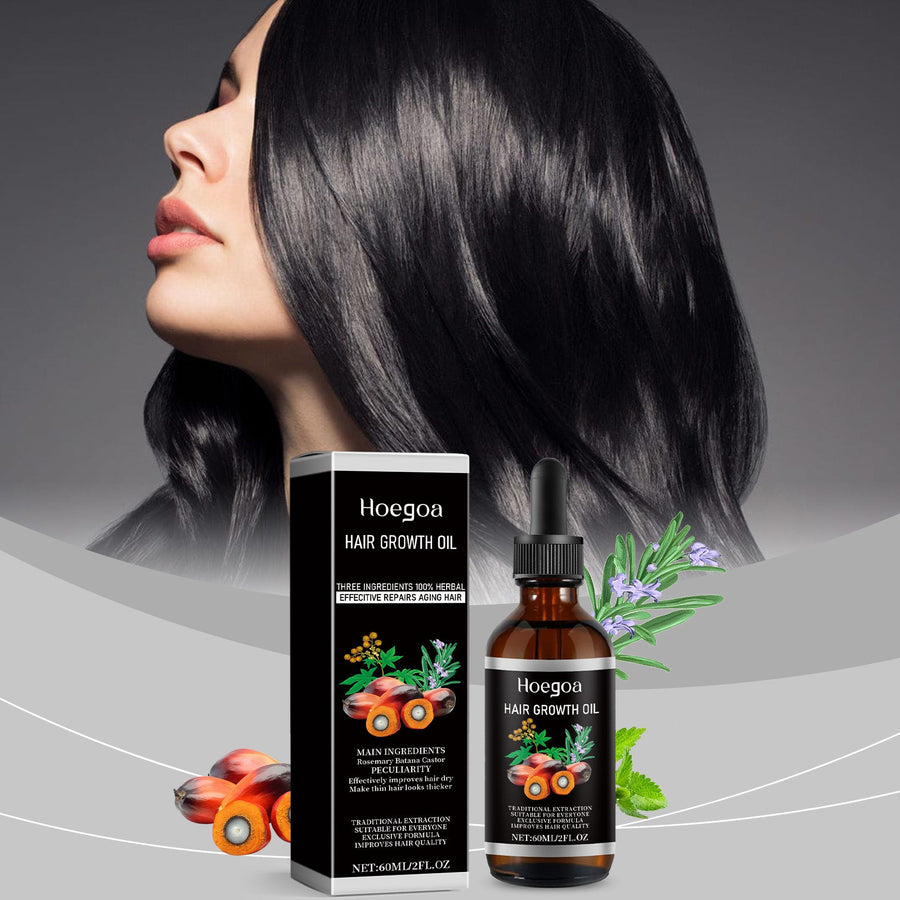Rosemary Hair Growth Oil for Dry, Fragile Hair Care