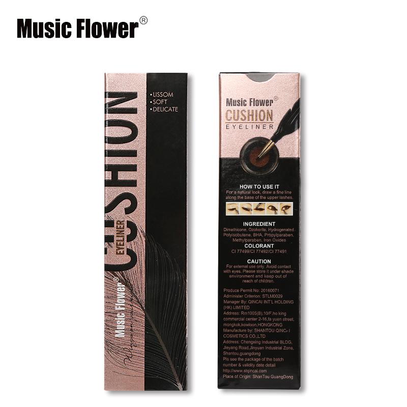 Packaging box front and back showing rose gold and black design with product name, claims, ingredients, and usage instructions