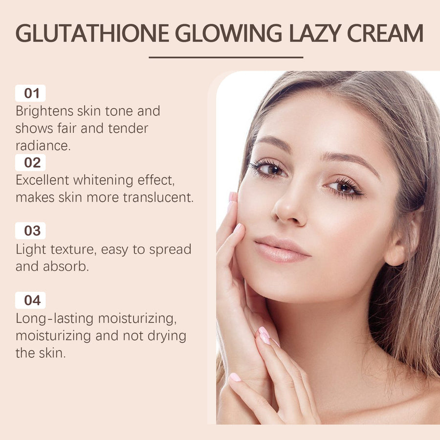 Glutathione Brightening Moisturizer for Dull Skin