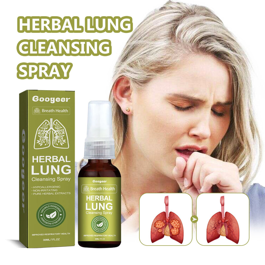 Herbal Lung Cleansing Spray — Clear Trachea & Lung Residues