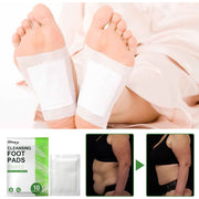 South Moon Cleansing Foot Pads box with 30-piece count and individual patch visible