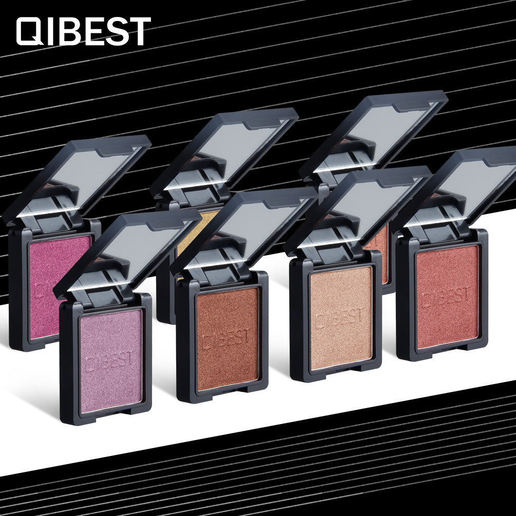 Monochrome Single Eyeshadow Palette With Mirror Compact