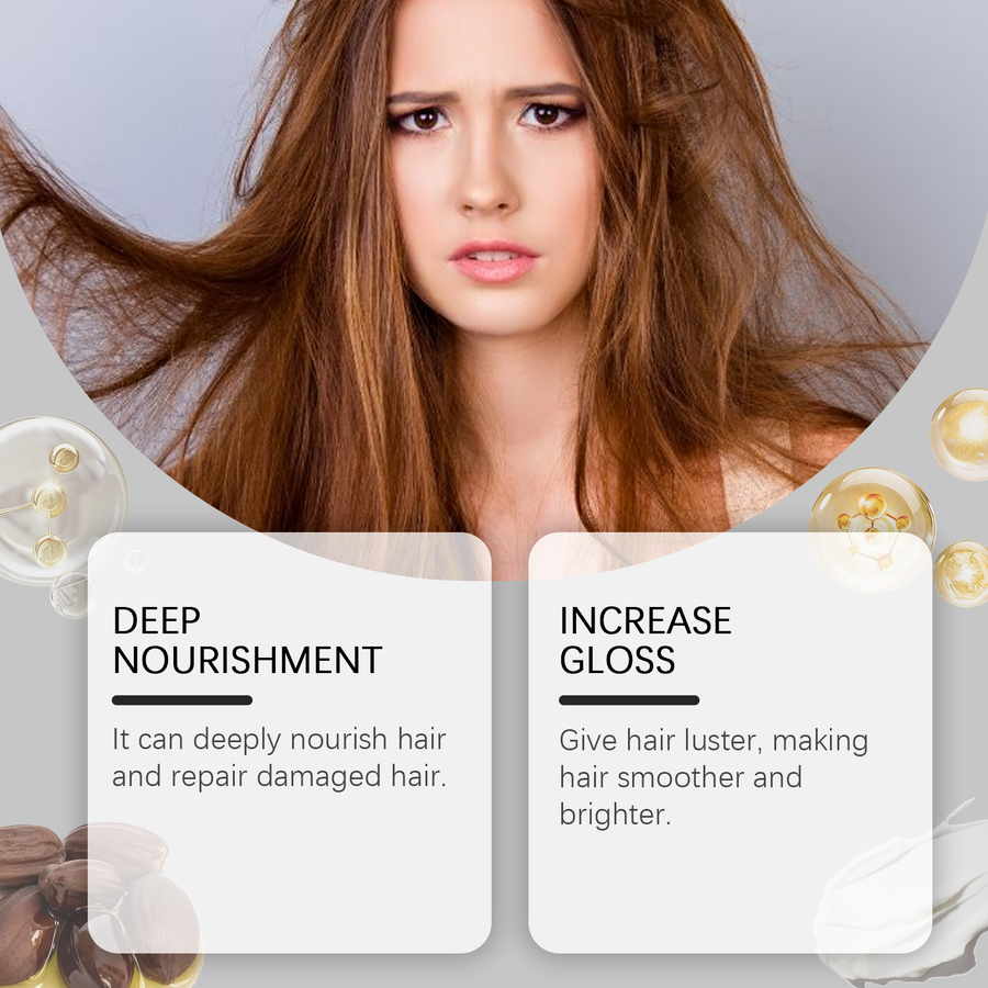 Collagen Hair Mask for Deep Moisture, Shine and Softness