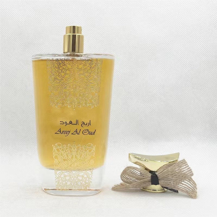 Arabian Oud EDP — Hand-Etched Gold Bottle, Long-Lasting Scent