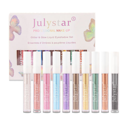Liquid Glitter Eyeshadow Set for Vivid, Bold Eye Looks