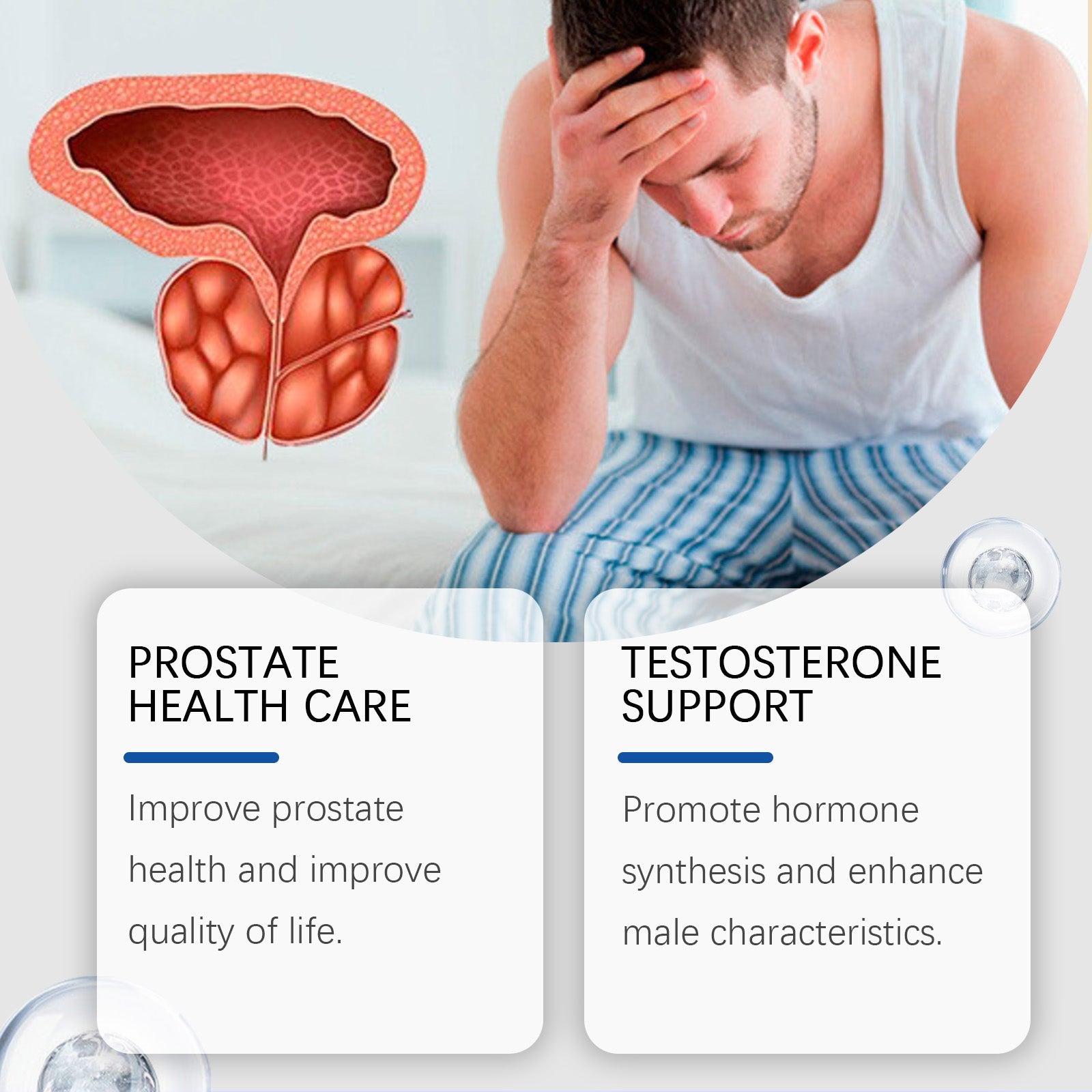 Intimate couple in bed demonstrating hormone regulation and overall relationship wellness