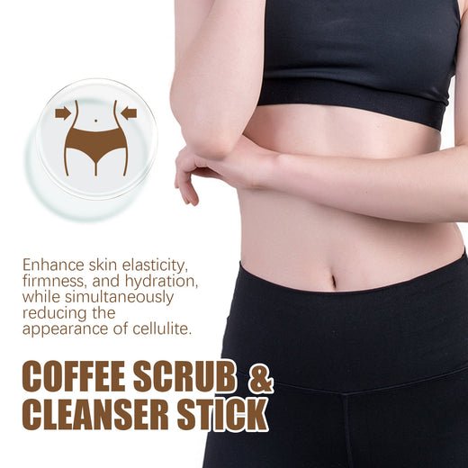 Coffee Scrub Stick for Cellulite & Firming Skin