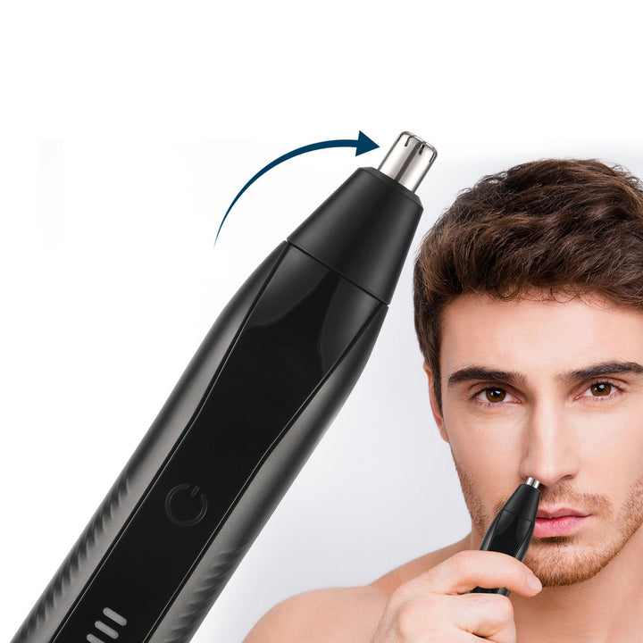 Rechargeable Nose Hair Trimmer for Men — Precision 2-in-1