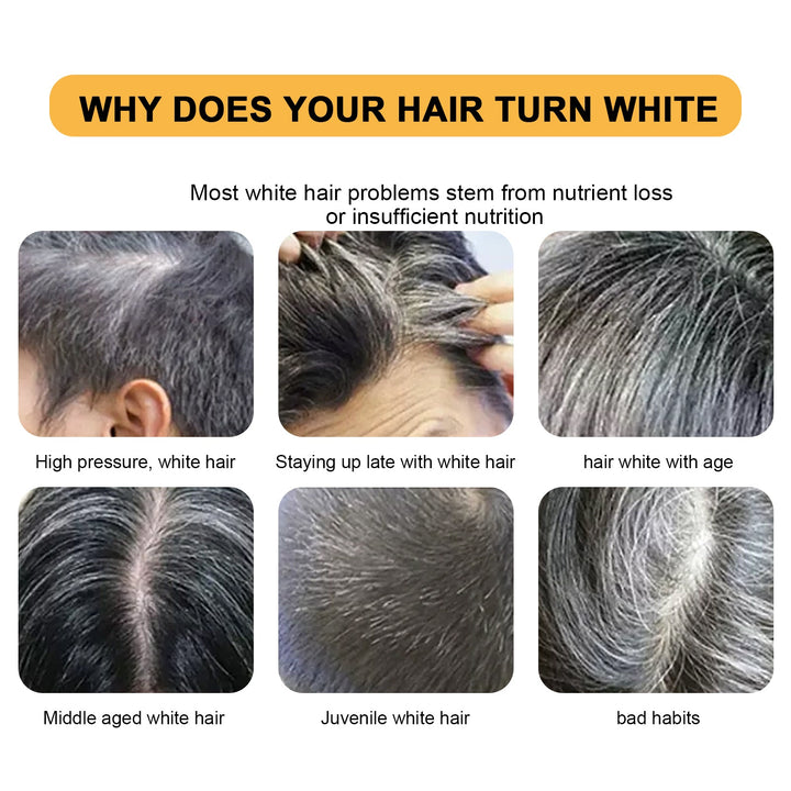 Black Shampoo Bar for Darker-Looking Gray Coverage