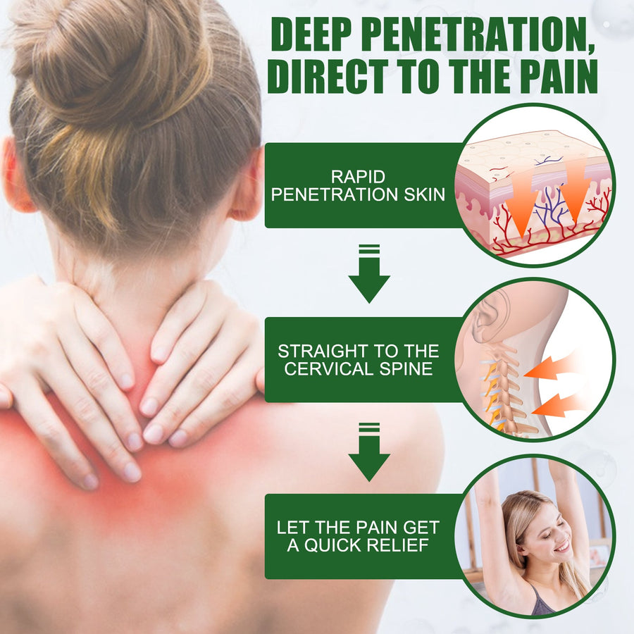 Neck Hump Cream — Deep Targeted Relief for Sedentary Pain