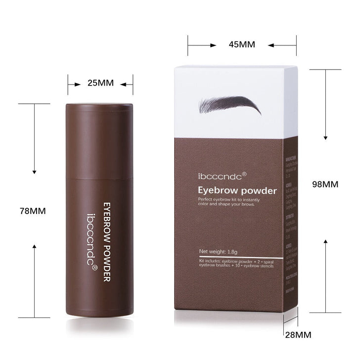 Eyebrow Powder Set for Fast, Even, Symmetrical Brow Shaping