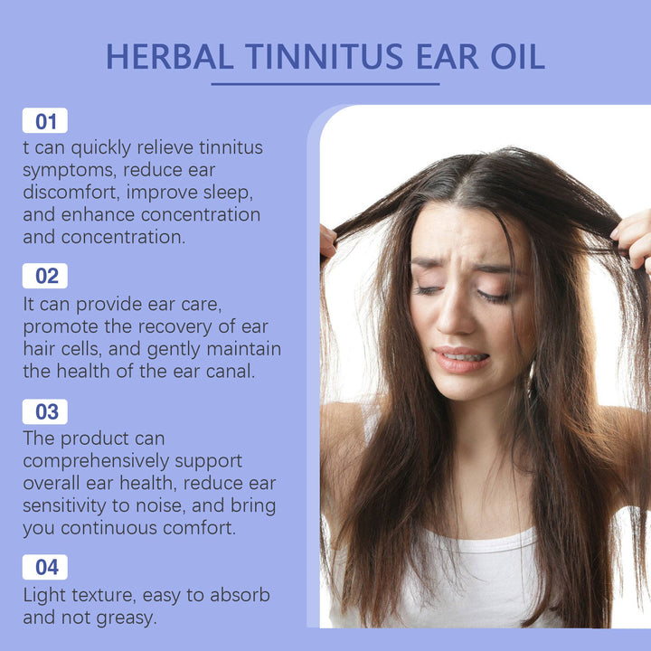 Herbal Ear Oil for Daily Ear Comfort & Wax Softening