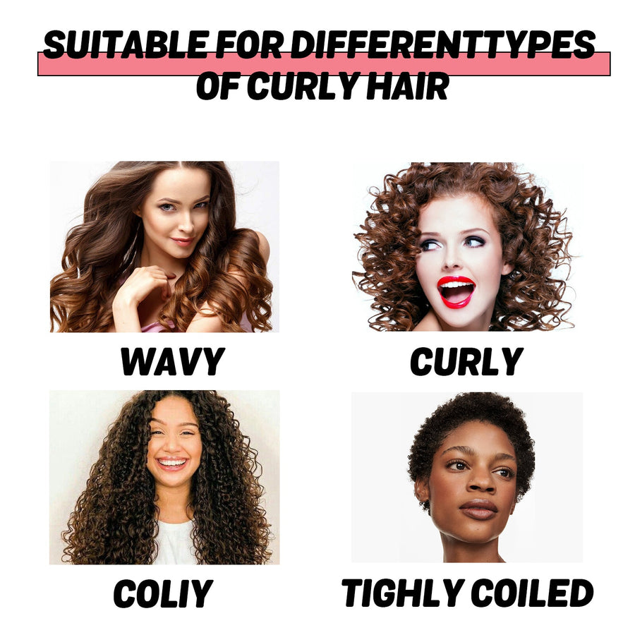 Curl Styling Cream for Defined, Frizz-Free Shiny Hair