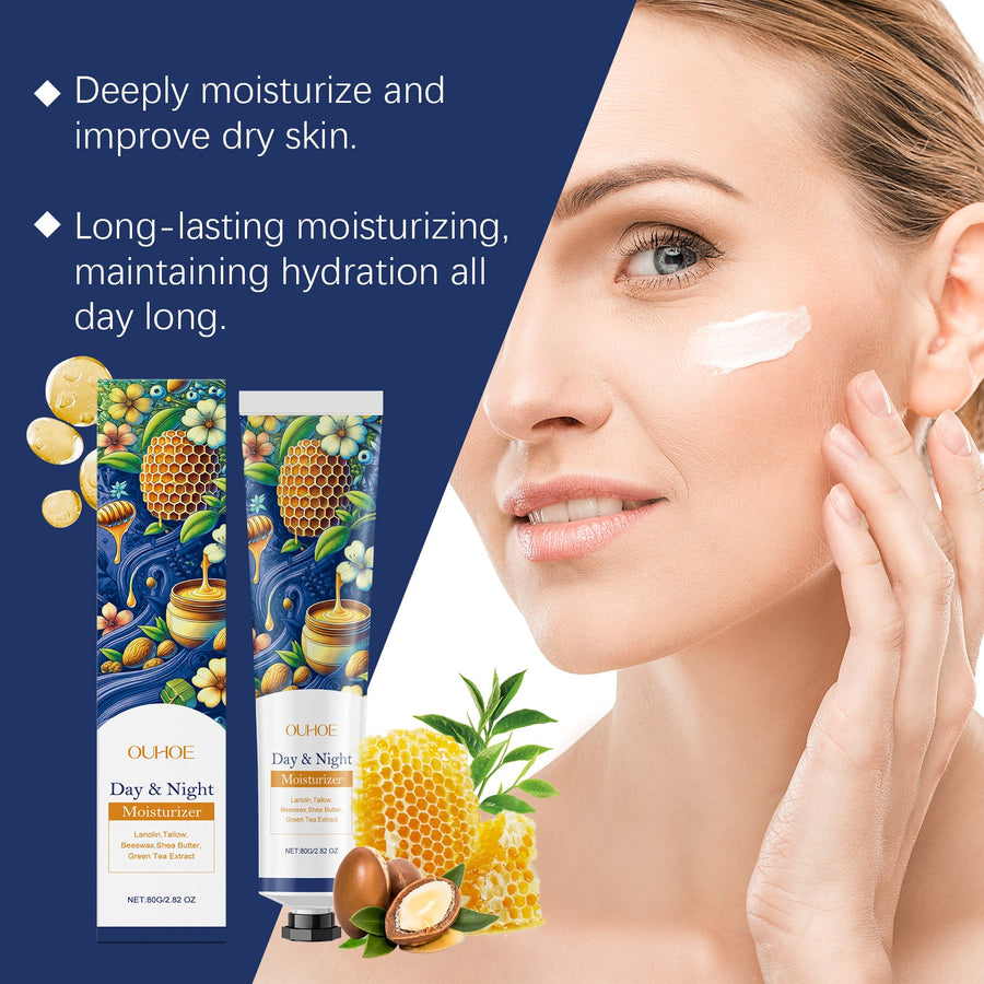 Day & Night Facial Moisturizer for Dry Sensitive Skin