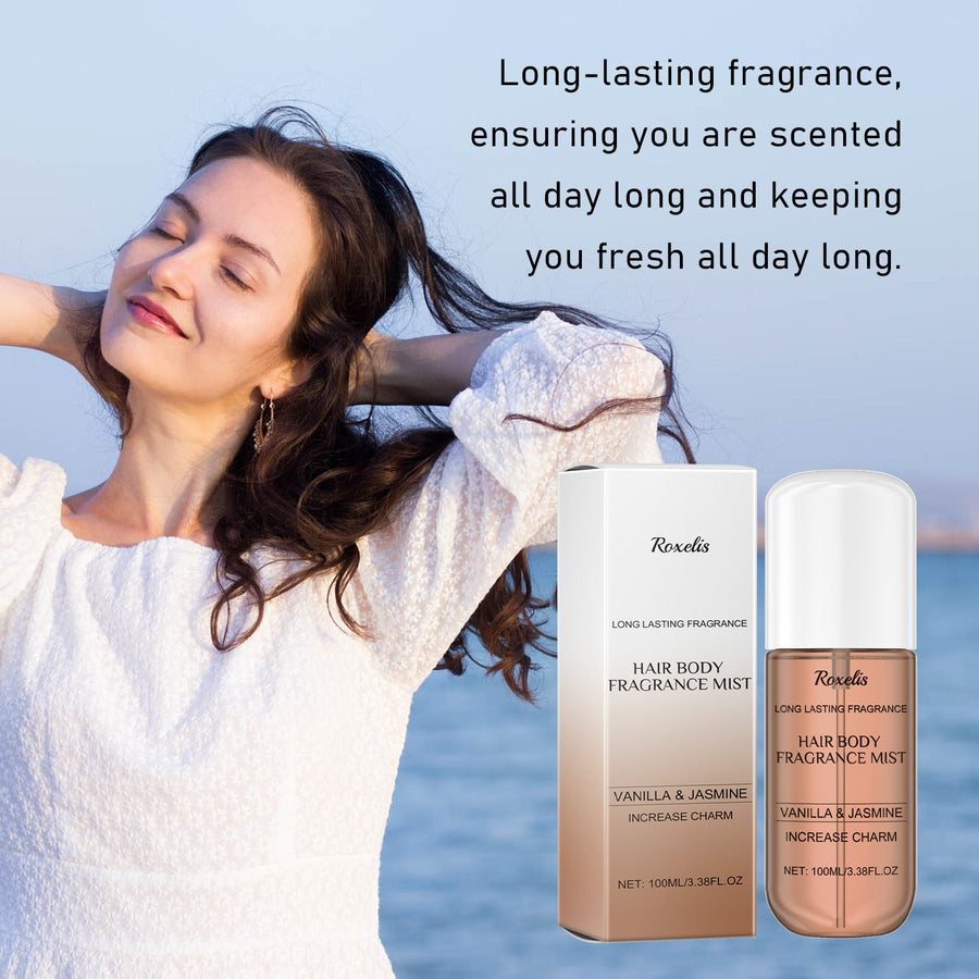 Vanilla Jasmine Fragrance Mist for Fresh Hair & Body