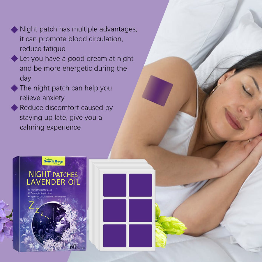 Lavender Scented Sleep Patches — Gentle Aromatherapy