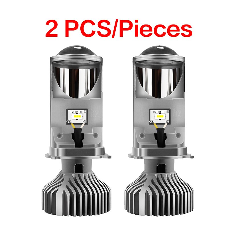 H4 LED Headlight Conversion Kit — 20000LM Mini Projector Lens