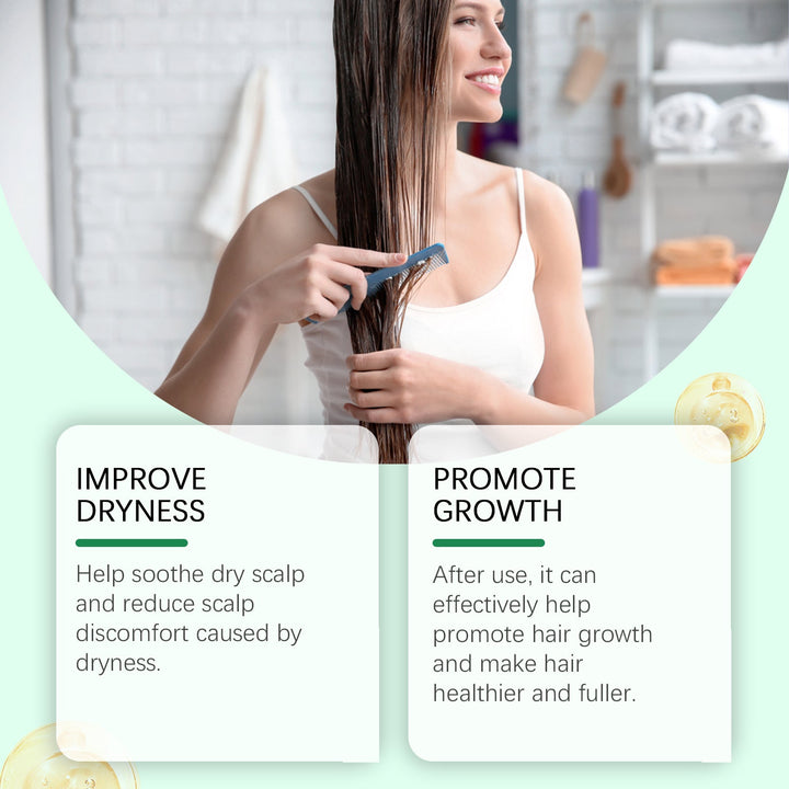 Herbal Hair Oil for Dry Hair & Fuller-Looking Hair