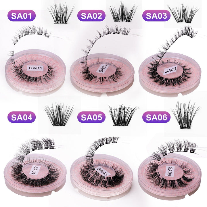 False Eyelashes Set for Custom Natural to Dramatic Looks