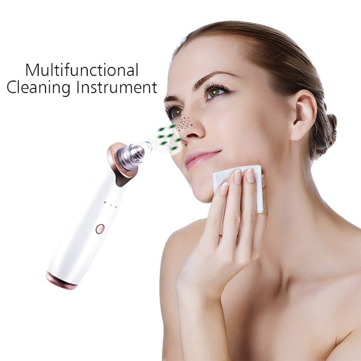 Blackhead Remover Skin Care Pore Vacuum Acne Pimple +USB Fac