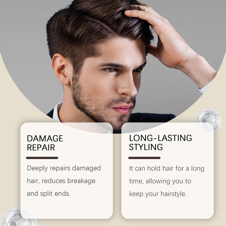 Hair Styling Wax for Frizz Control, Hold & Conditioning