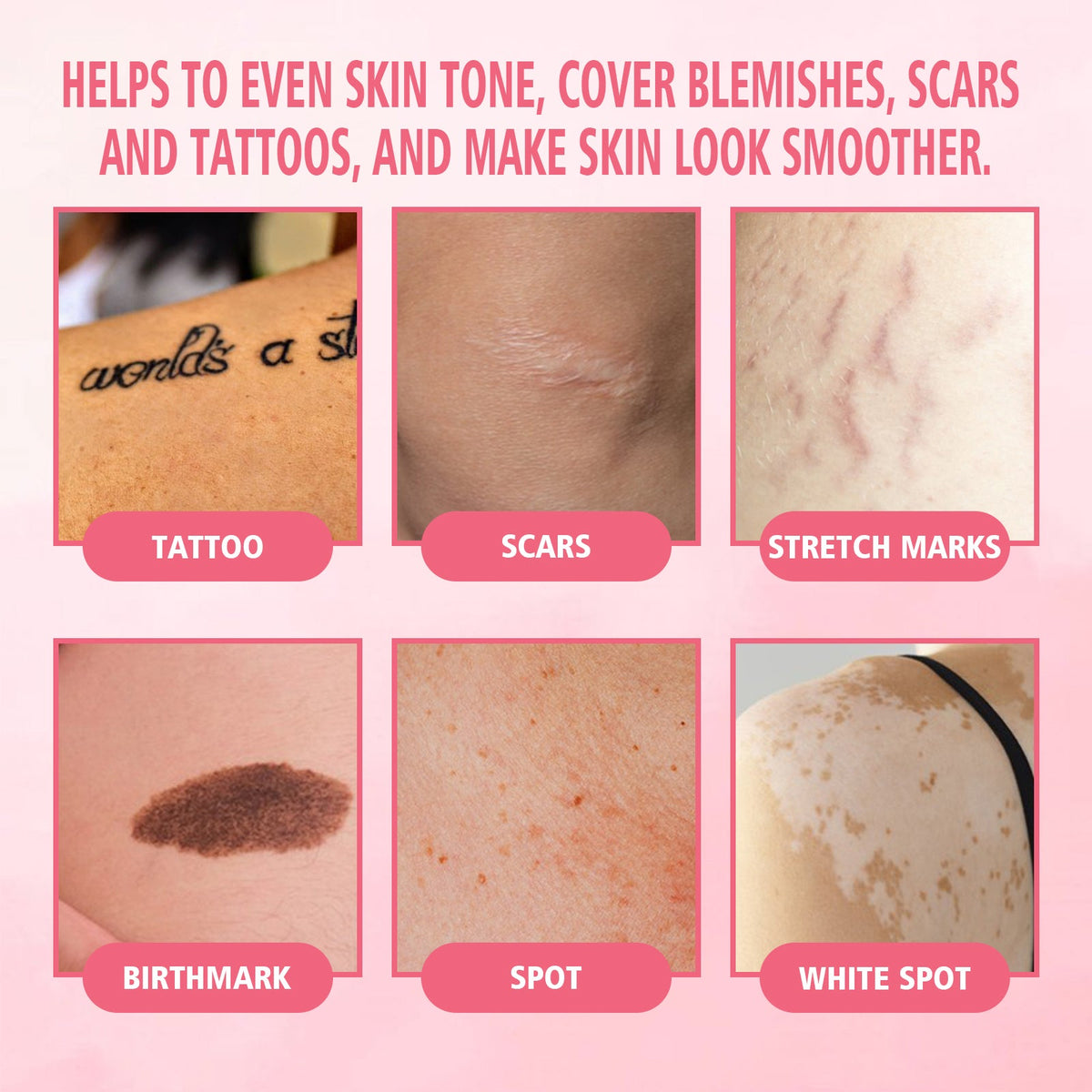 Body Makeup Foundation for Even, Smoother-Looking Skin