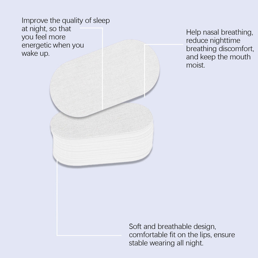 Sleep Improvement Patch — Gentle Snore Relief & Overnight