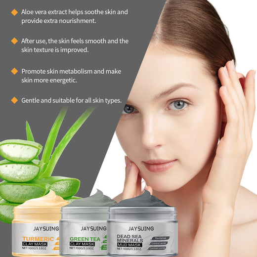 Dead Sea Mud Mask for Oily, Acne-Prone Skin