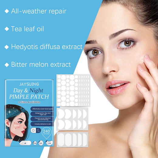 Acne Patches Day & Night 240ct Hydrocolloid Spot Cover