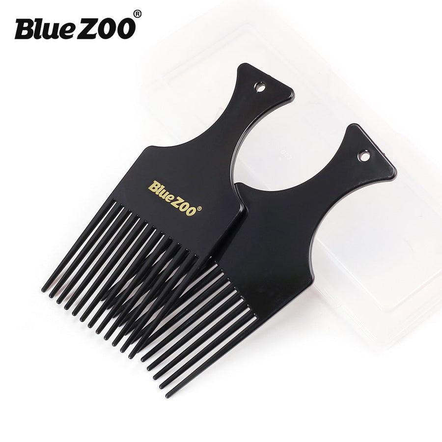 Dual-Sided Styling Comb – Rounded Teeth for Slicked-Back Hair