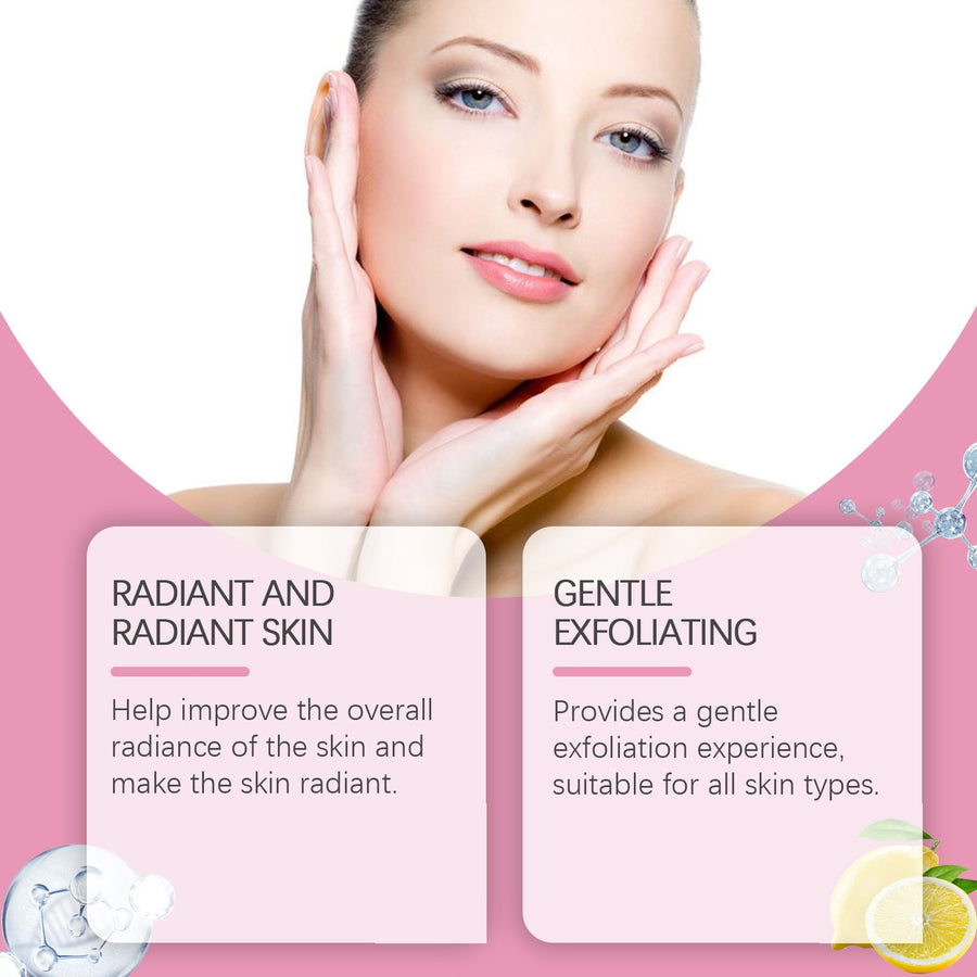 Brightening Face Scrub With Citrus Extracts For Dull Skin