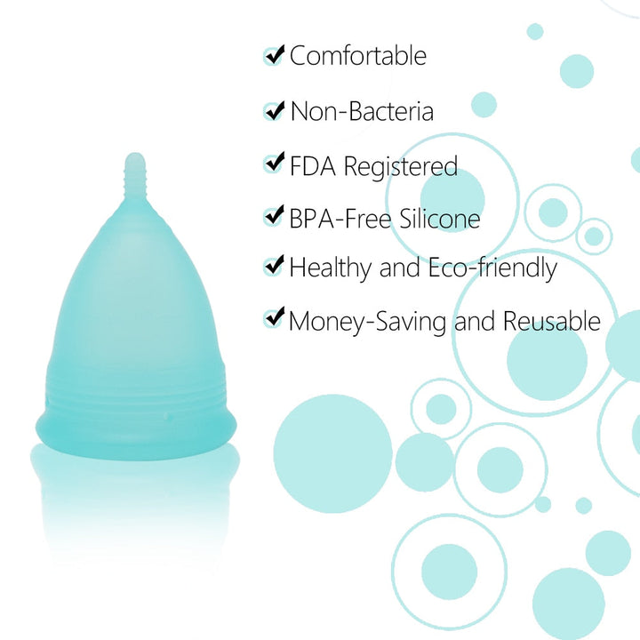 Silicone Menstrual Cup — 12‑Hour Comfort & Freedom