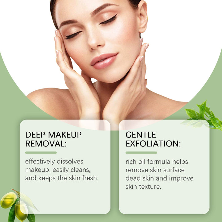 Green Tea Cleansing Oil for Gentle Makeup Removal 100ml