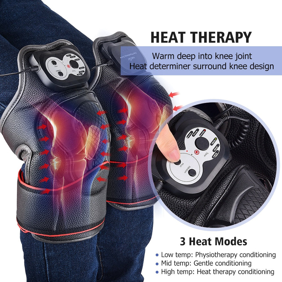 Knee Massager With Heat & Vibration for Joint Relief
