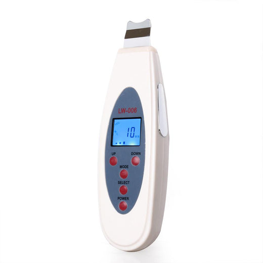 Ultrasonic Facial Skin Scrubber for Cleaner, Smoother Skin