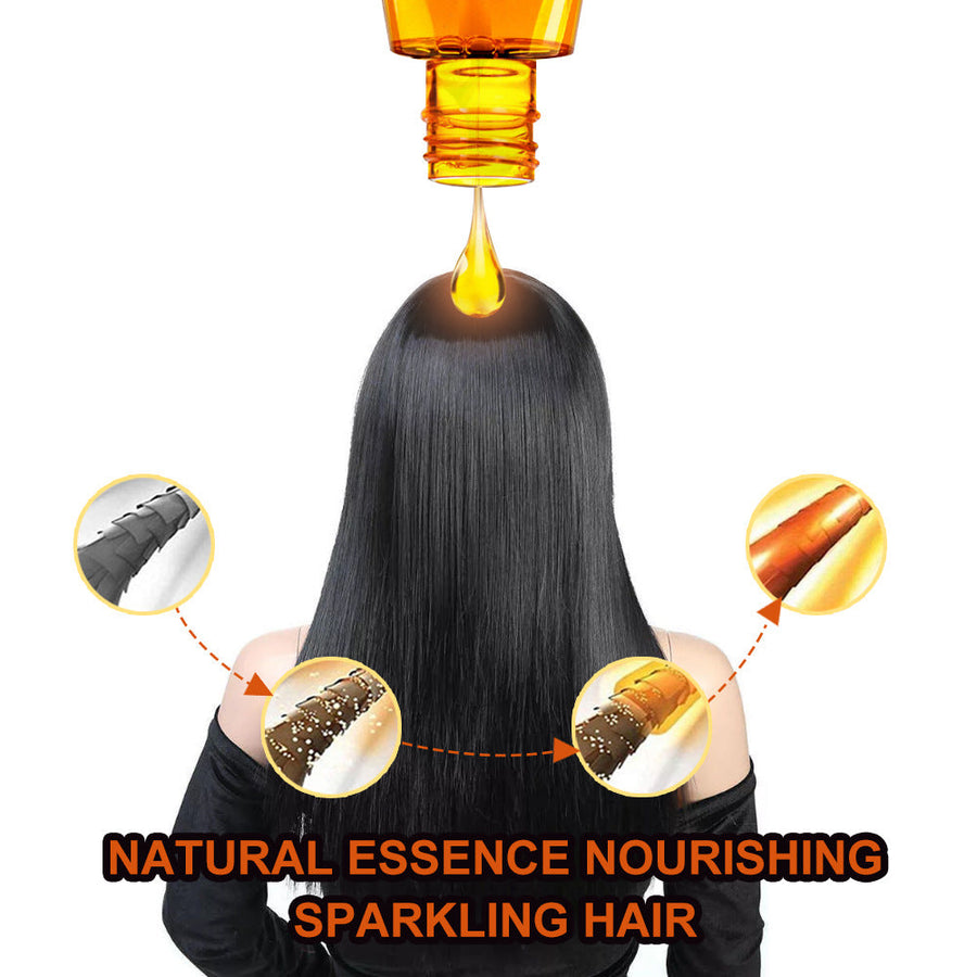 Hair Essential Oil for Frizz-Free, Nourished Shine