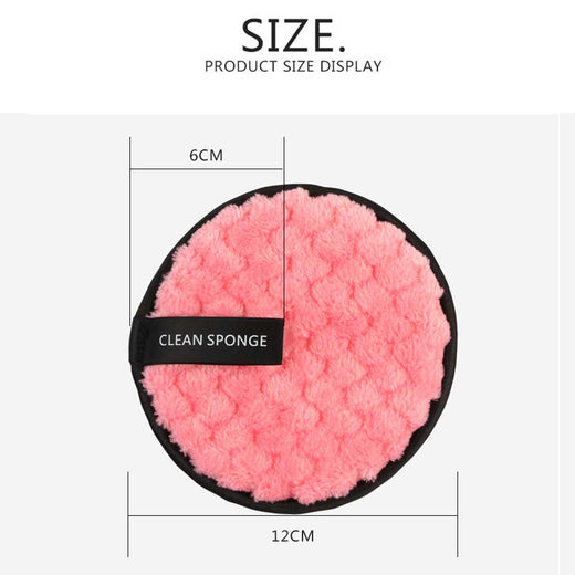 Reusable Makeup Remover Pads for Gentle Water Cleansing