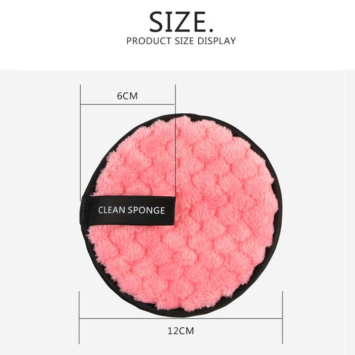 Reusable Makeup Remover Pads for Gentle Water Cleansing