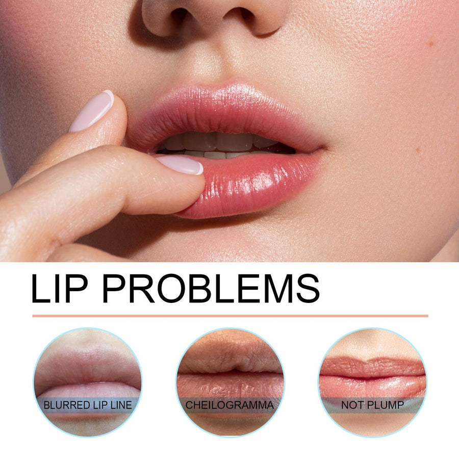 Waterproof Lip Liner Pen for Fuller-Looking Glossy Lips