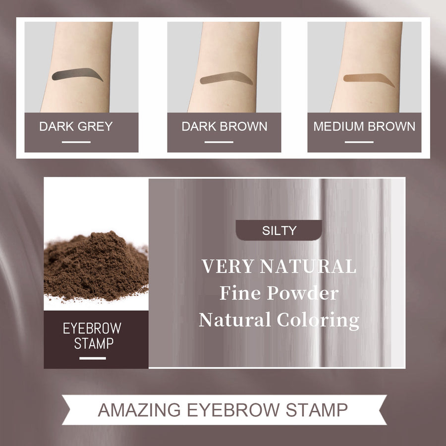 Eyebrow Stamp Powder for Fast, Natural Fuller Brows