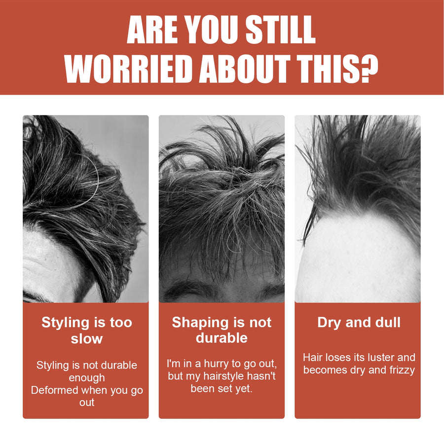 Hair Styling Cream for Strong, Shiny, Voluminous Hair