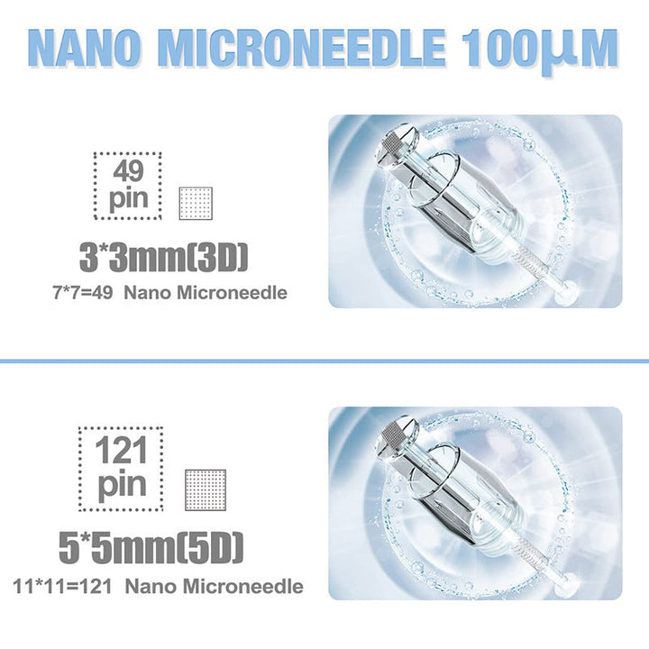 Electric nano-freckle and acne-removing beauty pen facial wa
