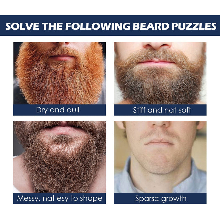 Beard Growth Oil for Men — Thicker, Fuller Beard in 60 Days