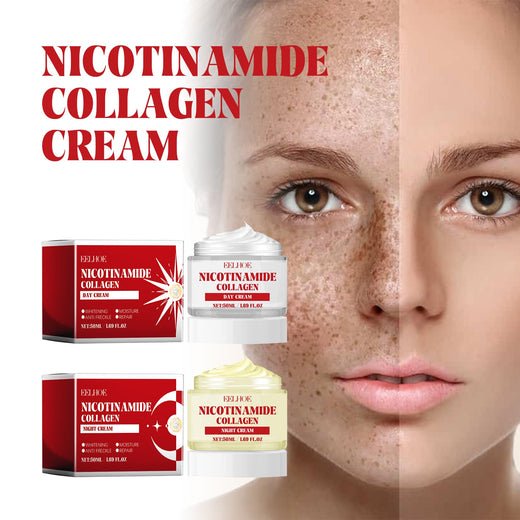 Nicotinamide Collagen Cream Duo for Dark Spots & Dryness