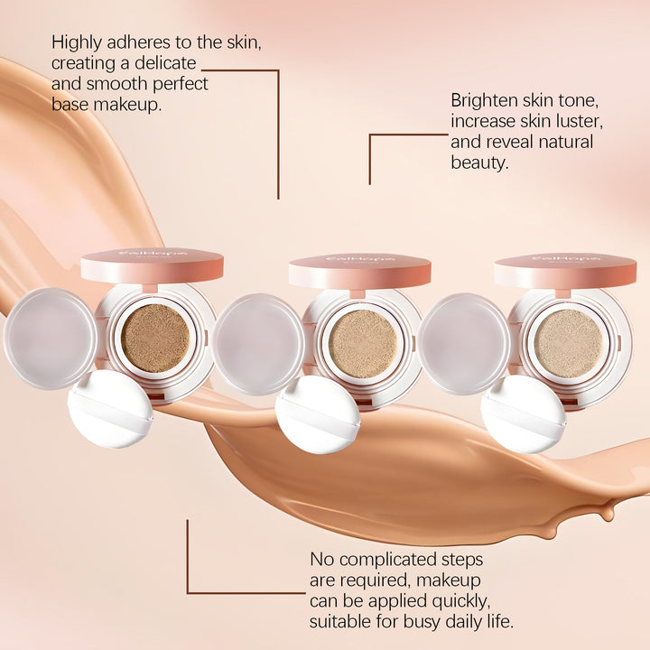 Cushion Foundation for Natural, Hydrated Skin Coverage