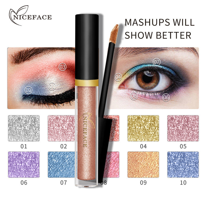Liquid Eyeshadow for High-Impact Pearl Shimmer Looks
