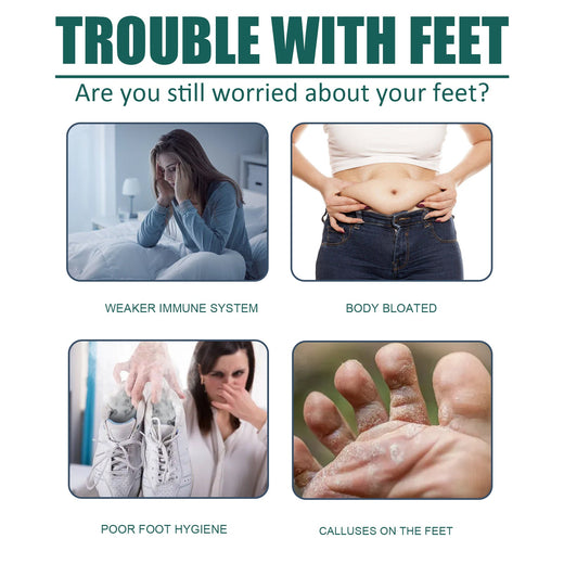 Herbal Effervescent Foot Soak Pills for Tired Feet