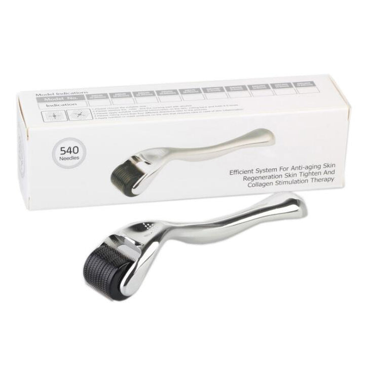 Derma Roller 540 Needles — Anti‑Aging Skin Tightening at Home