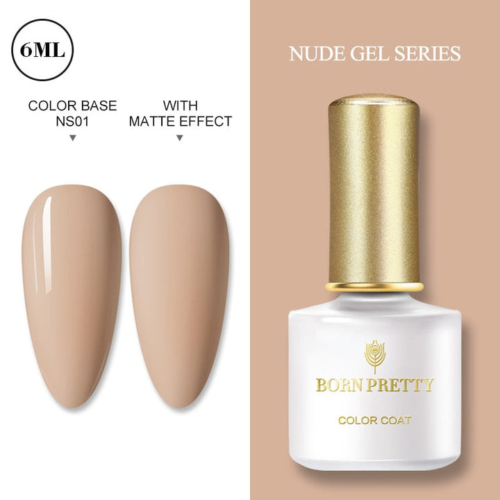 Gel Nail Polish — Long-Lasting Color & Dual Finish, Salon
